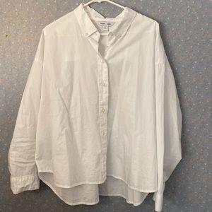 NWT Old Navy White Button Down XXL